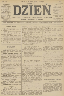 Dzień Polityczny, Społeczny, Ekonomiczny i Literacki. 1904, nr 25