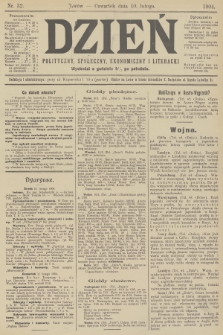 Dzień Polityczny, Społeczny, Ekonomiczny i Literacki. 1904, nr 32