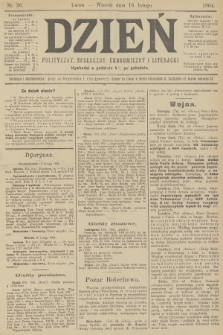 Dzień Polityczny, Społeczny, Ekonomiczny i Literacki. 1904, nr 36