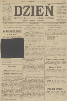 Dzień Polityczny, Społeczny, Ekonomiczny i Literacki. 1904, nr 54