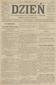 Dzień Polityczny, Społeczny, Ekonomiczny i Literacki. 1904, nr 70