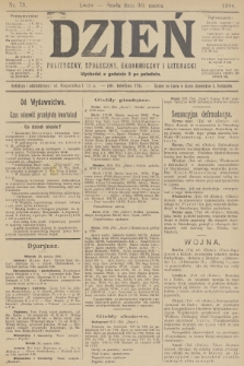 Dzień Polityczny, Społeczny, Ekonomiczny i Literacki. 1904, nr 73