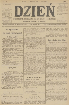 Dzień Polityczny, Społeczny, Ekonomiczny i Literacki. 1904, nr 76