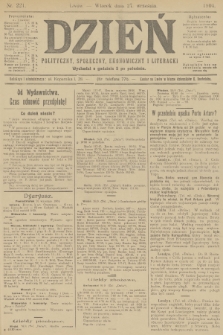 Dzień Polityczny, Społeczny, Ekonomiczny i Literacki. 1904, nr 221