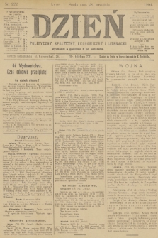 Dzień Polityczny, Społeczny, Ekonomiczny i Literacki. 1904, nr 222