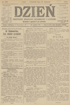 Dzień Polityczny, Społeczny, Ekonomiczny i Literacki. 1904, nr 223