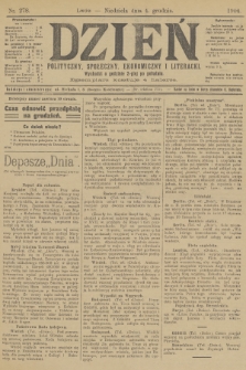 Dzień Polityczny, Społeczny, Ekonomiczny i Literacki. 1904, nr 278