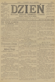 Dzień Polityczny, Społeczny, Ekonomiczny i Literacki. 1904, nr 281