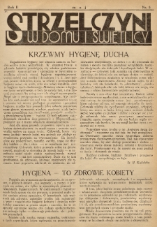 Strzelczyni w Domu i Świetlicy. 1931, nr 5