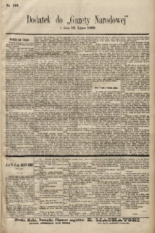 Gazeta Narodowa. 1899, nr 196