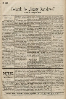 Gazeta Narodowa. 1899, nr 226