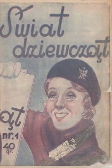 Świat Dziewcząt. R.1, 1933, nr 1