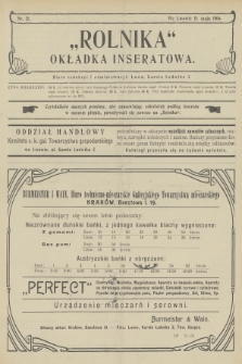 Rolnik : organ c. k. Galicyjskiego Towarzystwa Gospodarskiego. R.39, T.71, 1906, nr 21 + dod.