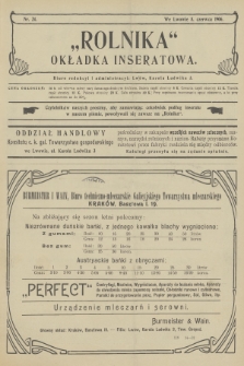 Rolnik : organ c. k. Galicyjskiego Towarzystwa Gospodarskiego. R.39, T.71, 1906, nr 24 + dod.
