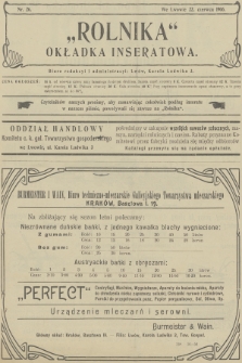 Rolnik : organ c. k. Galicyjskiego Towarzystwa Gospodarskiego. R.39, T.71, 1906, nr 26 + dod.