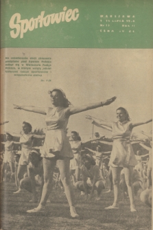 Sportowiec. R.2, 1950, nr 13