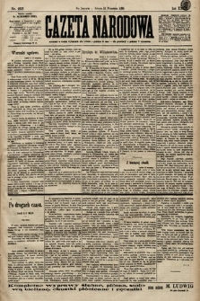 Gazeta Narodowa. 1899, nr 257