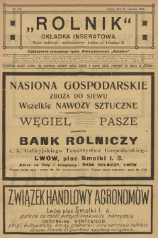 Rolnik: Organ c. k. Galicyjskiego Towarzystwa Gospodarskiego. R.47, T.87, 1914, nr 25