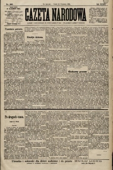 Gazeta Narodowa. 1899, nr 263