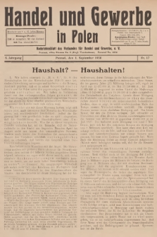 Handel und Gewerbe : Nachrichtenblatt des Verbandes für Handel und Gewerbe. Jg.5, 1930, nr 17