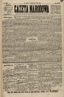 Gazeta Narodowa. 1899, nr 269