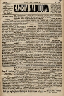Gazeta Narodowa. 1899, nr 278