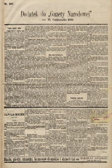Gazeta Narodowa. 1899, nr 287