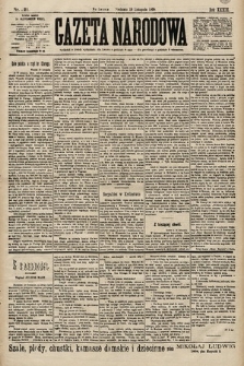 Gazeta Narodowa. 1899, nr 321