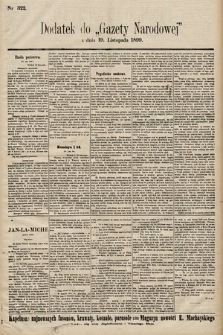 Gazeta Narodowa. 1899, nr 322