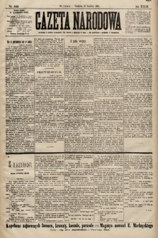 Gazeta Narodowa. 1899, nr 342