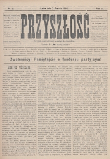 Przyszłość : organ narodowej partyi żydowskiej. R.3 (1894/1895), nr 4