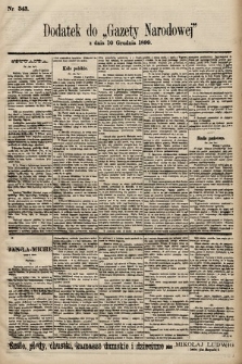 Gazeta Narodowa. 1899, nr 343