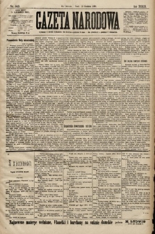 Gazeta Narodowa. 1899, nr 345