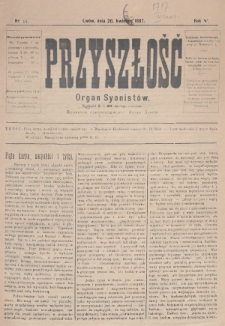 Przyszłość : organ Syonistów. R.5 (1896/1897), nr 14