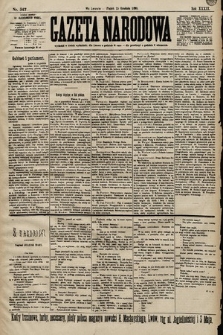 Gazeta Narodowa. 1899, nr 347