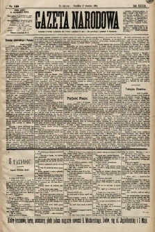 Gazeta Narodowa. 1899, nr 349