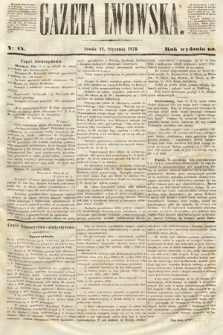 Gazeta Lwowska. 1870, nr 14
