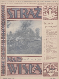 Straż nad Wisłą : pomorskie czasopismo ilustrowane : (dawniej „Młody Gryf”). 1936, nr 4