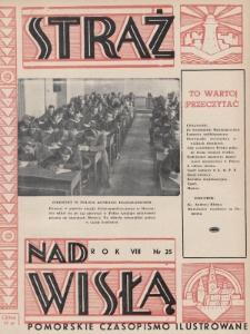 Straż nad Wisłą : pomorskie czasopismo ilustrowane. 1938, nr 25