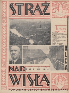 Straż nad Wisłą : pomorskie czasopismo ilustrowane. 1938, nr 27