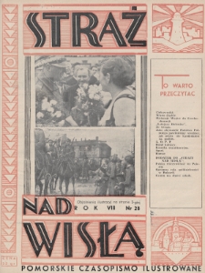 Straż nad Wisłą : pomorskie czasopismo ilustrowane. 1938, nr 28