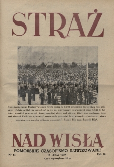 Straż nad Wisłą : pomorskie czasopismo ilustrowane. 1939, nr 13