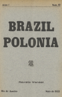 Brazil-Polonia : revista mensal. 1922, nr 10