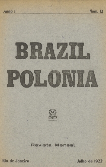 Brazil-Polonia : revista mensal. 1922, nr 12