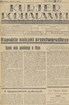 Kurjer Podhalański. R.3, 1928, nr 51