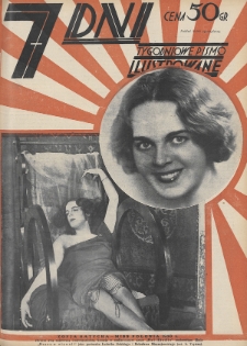 7 Dni : tygodniowe pismo ilustrowane. 1930, nr 6
