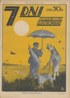 7 Dni : tygodniowe pismo ilustrowane. 1930, nr 30