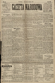 Gazeta Narodowa. 1903, nr 22