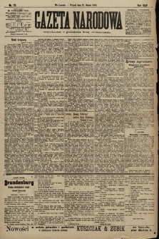 Gazeta Narodowa. 1903, nr 73