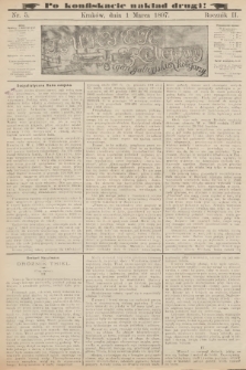 Kuryer Kolejowy : organ galicyjskich kolejarzy. R.2, 1897, nr 5 - po konfiskacie nakład drugi